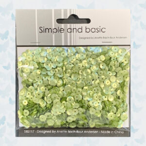 Simple and Basic Green Sequin Mix SBS117