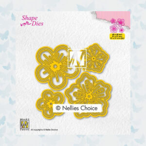 Nellies Choice Shape Die - Bloemen set SD200
