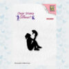 Nellies Choice Clearstempel - Silhouette Teenagers - Kat SIL090