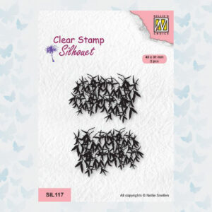 Nellies Choice Clearstempel - Silhouette Boomtoppen Willow SIL117