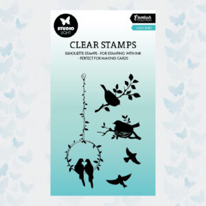Studio Light Essentials Clear Stamp Love Bird nr.385 SL-ES-STAMP385