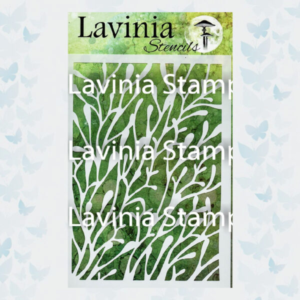 Lavinia Stencil Coral ST003