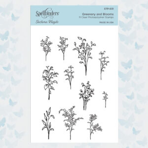 Spellbinders Greenery and Blooms Clear Stamps (STP-031)