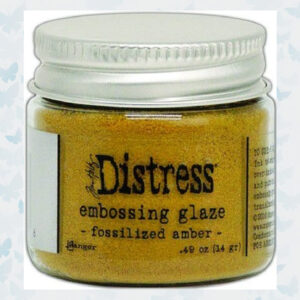 Ranger Distress Embossing Glaze Fossilized Amber TDE70986