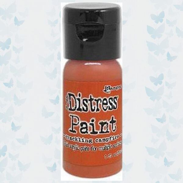 Distress Paint Flip Cap Bottle - Crackling Campfire TDF72331