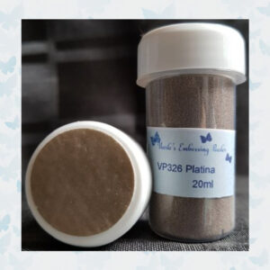 Veerle's embossing poeder Platina VP326 - 20 ml