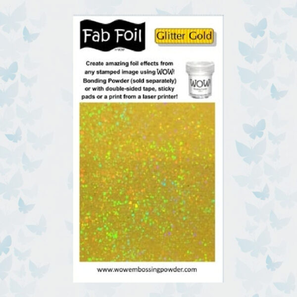 Wow! Fab Foil Glitter Gold W216-GG15