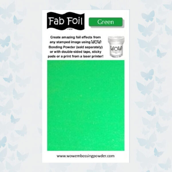Wow! Fab Foil Green W216-GR80