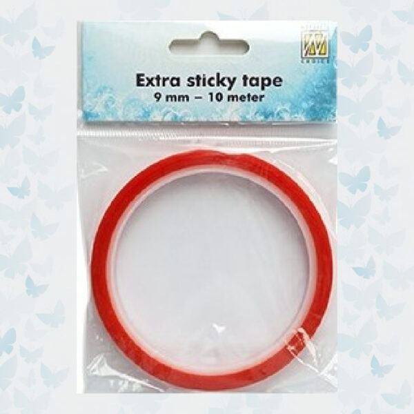 Nellies Choice Extra Sticky Tape 6 mm / XST005 / 10 mtr x 6mm