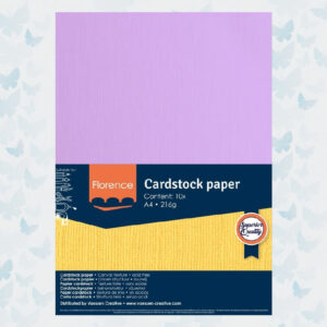 Florence Cardstock Texture Hyacinth 2928-034 (10xA4)