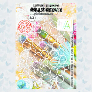 AALL & Create Stencil A5 Connected Colony AALL-PC-064