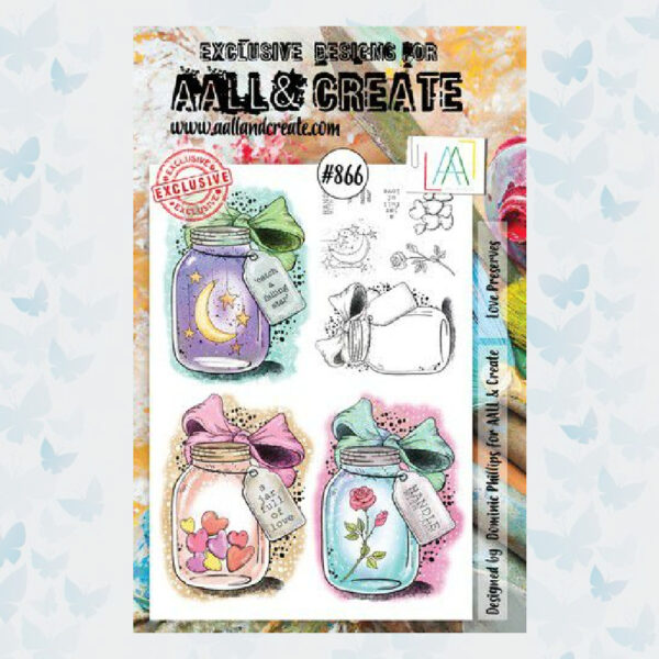 AALL & Create Stamp Love Preserves AALL-TP-866