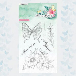 Studio Light Clear Stamp Blooming Butterfly nr.359 SL-BB-STAMP359