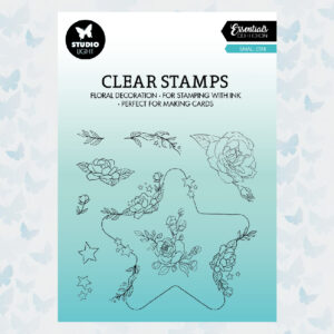 Studio Light Clear Stamp Small Star Essentials 9pc nr.366 SL-ES-STAMP366