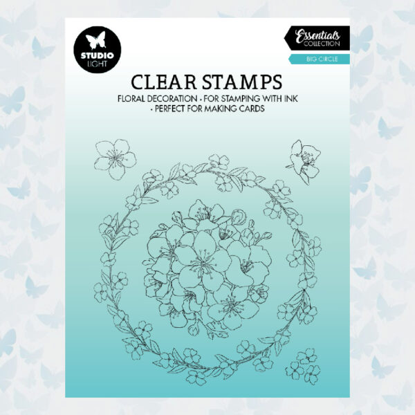 Studio Light Clear Stamp Big Circle Essentials 5pc nr.368 SL-ES-STAMP368