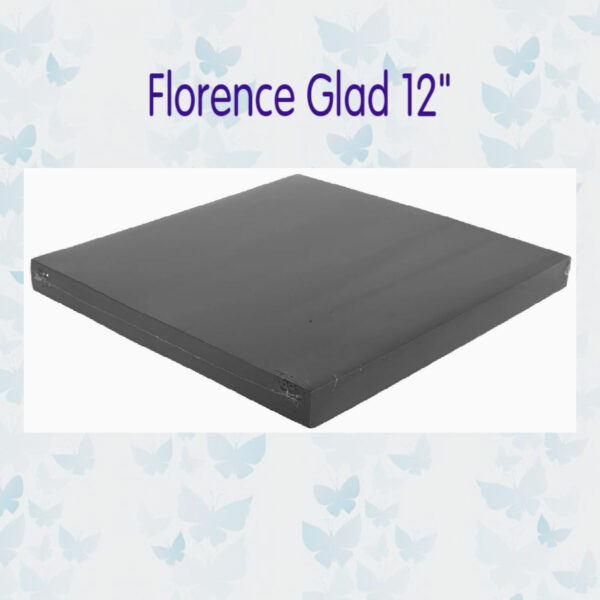 Florence Cardstock Glad Zwart (100x30,5x30,5cm) 2924-096