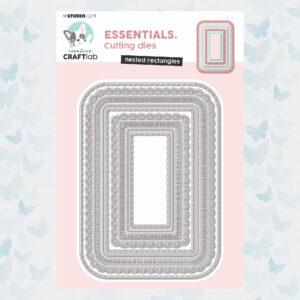 Creative Craft Lab Friendz nr.521 Cutting Die Nested Rectangles Essentials CCL-ES-CD524