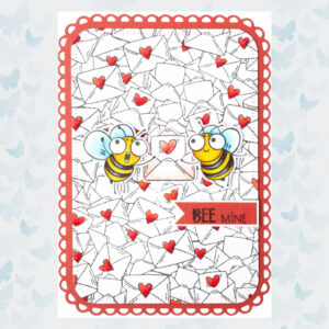 Creatice Craft Lab Friends nr.434 Clear Stamp Bee Happy CCL-FR-STAMP434