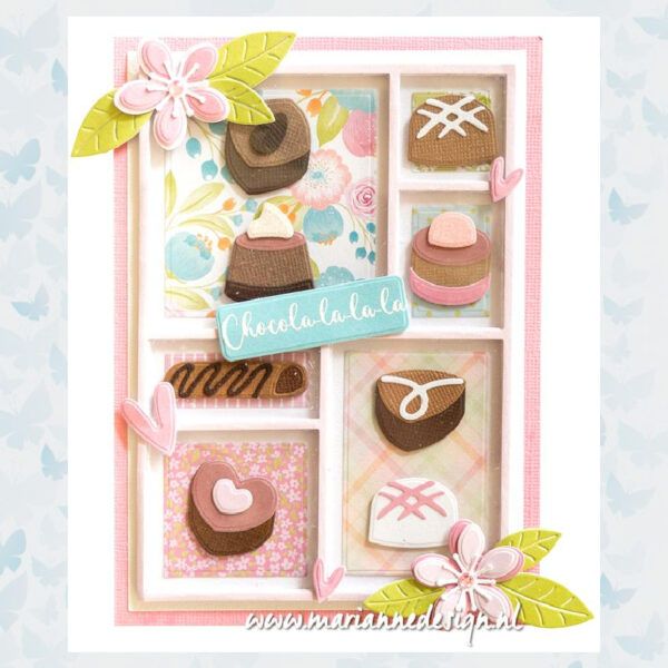 Marianne Design Collectable Chocolade by Marleen COL1528