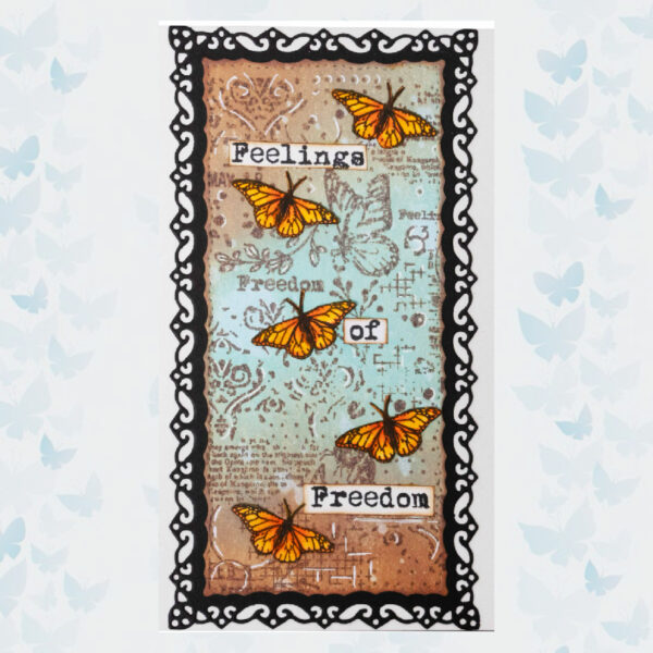 Studio Light Clear Stamp - JMA Freedom Background Feelings of Freedom nr.422 JMA-FOF-STAMP422