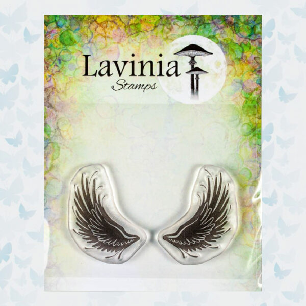 Lavinia Clear Stamp Angel Wings Small LAV778