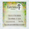 Lavinia Clear Stamp Time Flies LAV783