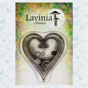 Lavinia Clear Stamp Heart Large LAV785