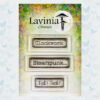 Lavinia Clear Stamp Words of Steam LAV796