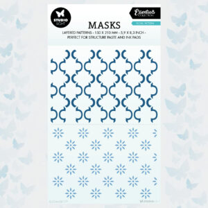 Studio Light Essentials Mask nr.177 Floral Pattern SL-ES-MASK177