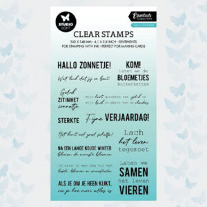 Studio Light Clear Stamp Essentials nr.390 Zonnige Teksten SL-ES-STAMP390