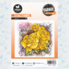 Studio Light Grunge Collection Clear Stamp nr.401 Roses SL-GR-STAMP401