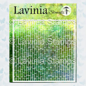 Lavinia Stencil Red Brick ST046