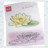 Marianne Design Clear Stamp & Dies set Tiny‘s Flowers - Waterlelie TC0905