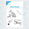 Joy! Crafts Clearstamp - Text Stars 1 KreativDsein Design 006410/0571