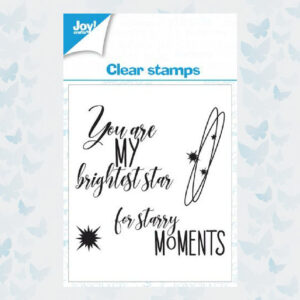 Joy! Crafts Clearstamp - Text Stars 2 KreativDsein Design 006410/0572