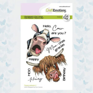 CraftEmotions Clearstamps - Funny Animals 2 Carla Creaties 130501/1565