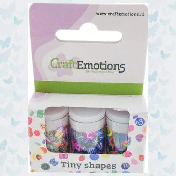 CraftEmotions Tiny Shapes - Various Shapes n° 2 (3 tubes) 470003/0012