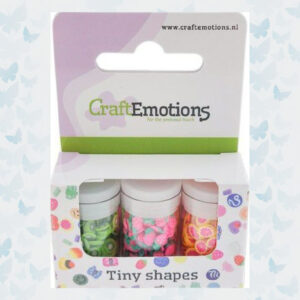 CraftEmotions Tiny Shapes - Various Shapes Fruits (3 tubes) 470003/0014