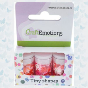 CraftEmotions Tiny Shapes - Various Shapes Love (3 tubes) 470003/0016