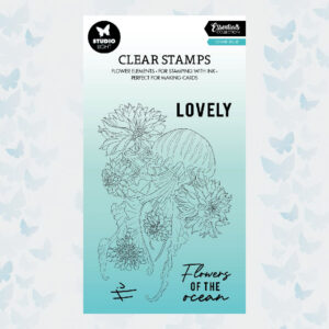 Studio Light Clear Stamp Flower Squid Essentials nr.429 SL-ES-STAMP429