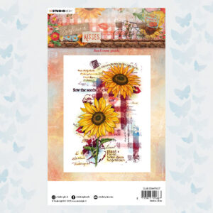 Studio Light Clear Stamp Sunflower Kisses nr.437 Sunflower Picnic SL-SK-STAMP437
