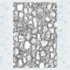 Sizzix 3D Texture Fades Embossing Folder - Mini Cobblestone 665461 Tim Holtz