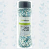CraftEmotions Color Flakes - Aqua Blauw/Wit Paint Flakes 802500/0030