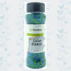 CraftEmotions Color Flakes - Graniet Groen Blauw Paint Flakes 802500/0070