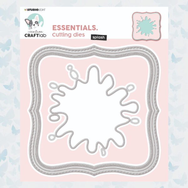 Creative Craft Lab Cutting Die nr.540 Square Splash Essentials CCL-ES-CD540