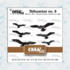 Crealies Silhouetzz no. 05 - Vliegende Vogels CLSH05