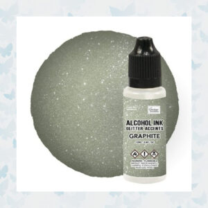 Couture Creations Alcohol Ink Glitter Accents Graphite (CO727665)