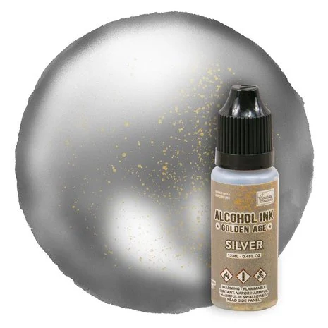 Couture Creations Alcohol Ink Golden Age Silver (CO728483)