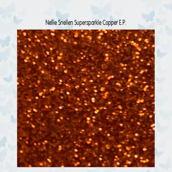 Nellie Snellen Embossing Poeder Super Sparkle Copper EMGP002 potje 10gr