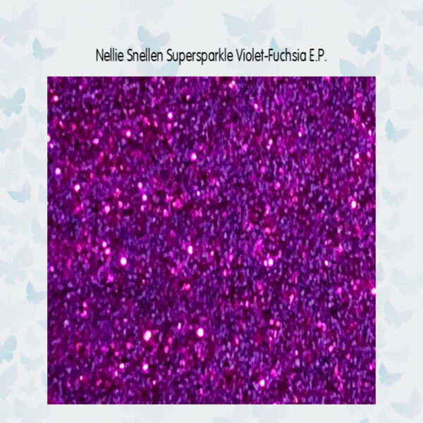 Nellie Snellen Embossing Poeder Super Sparkle Violet-Fuchsia EMGP003 potje 10gr